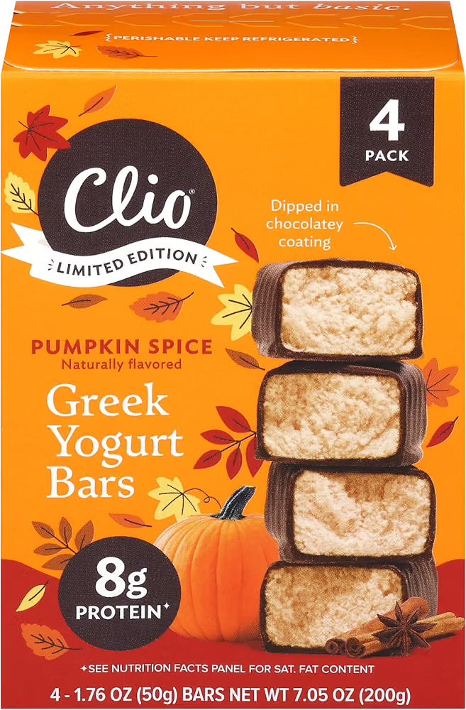 Clio Greek Yogurt Bars