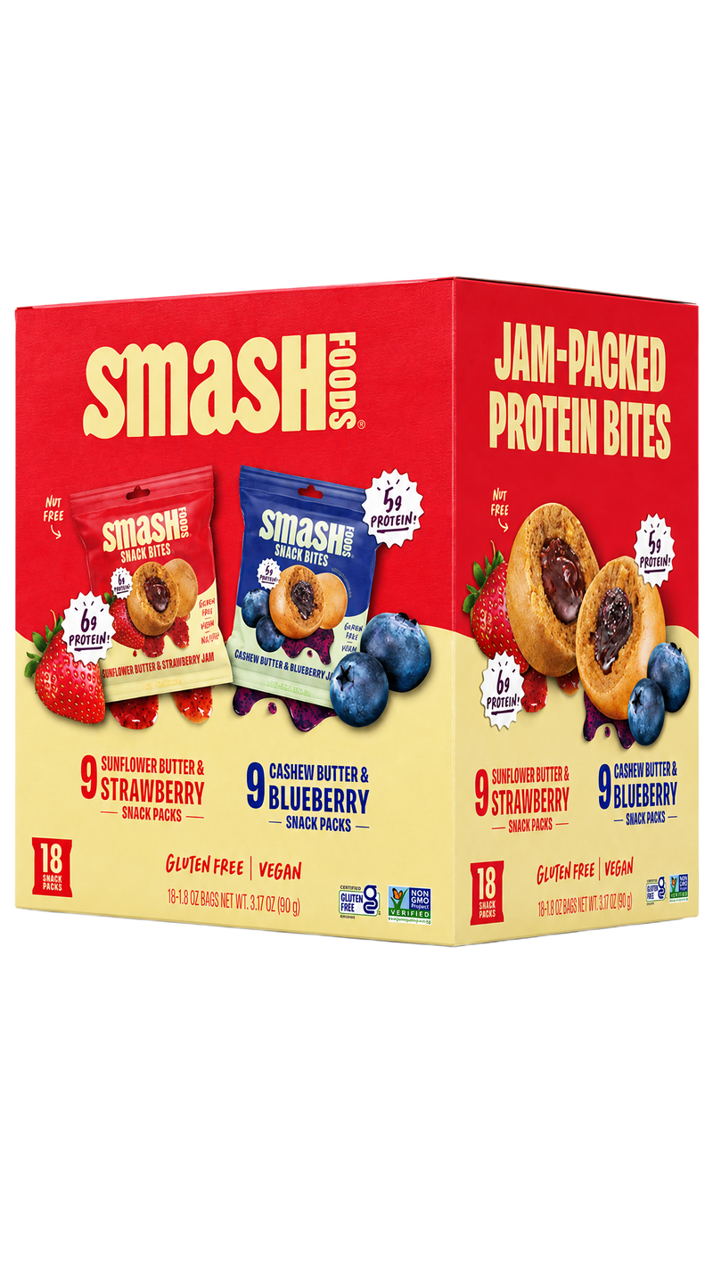 18 Pieces Smash Snack Bites
