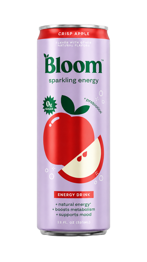 Bloom Sparkling Energy - Crisp Apple (12 Count)