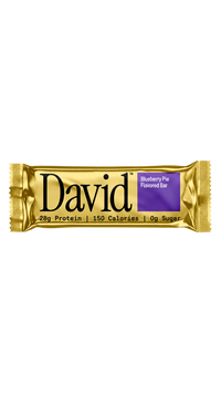 David Protein Bar - Blueberry Pie (12 Count)