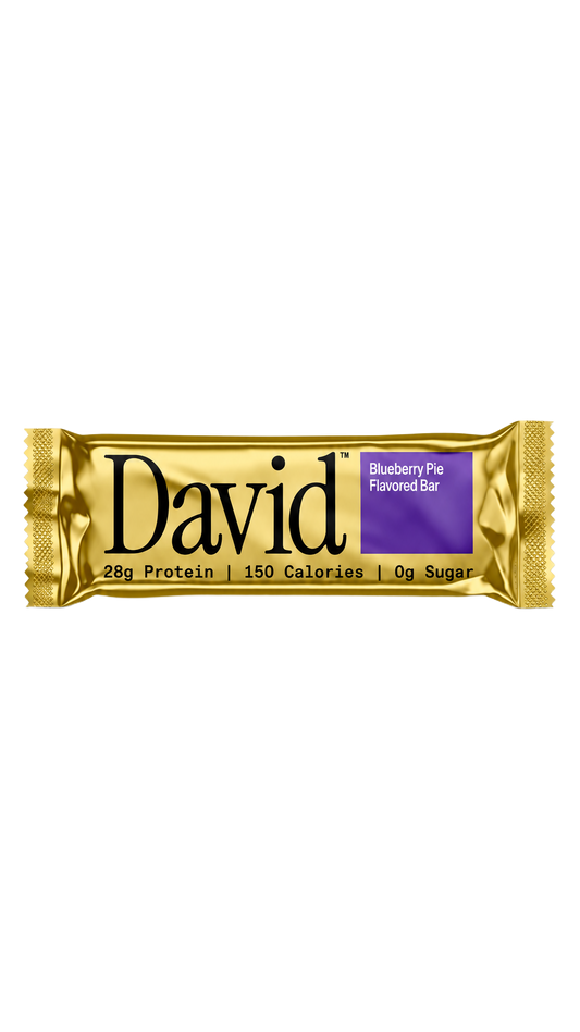 David Protein Bar Blueberry Pie