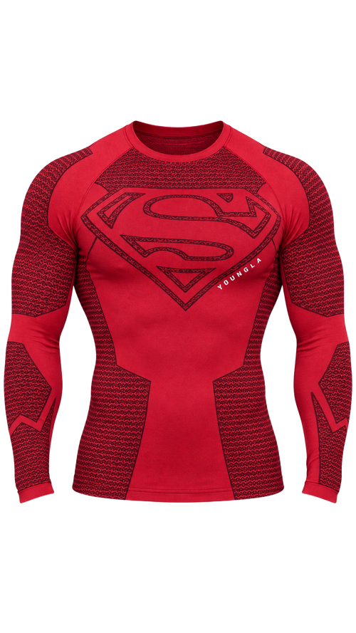 YoungLA Superman Compression Long Sleeve