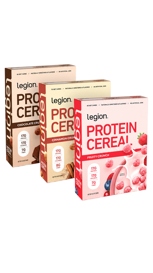 Protein Cereal Variety Pack - 3 Flavors
