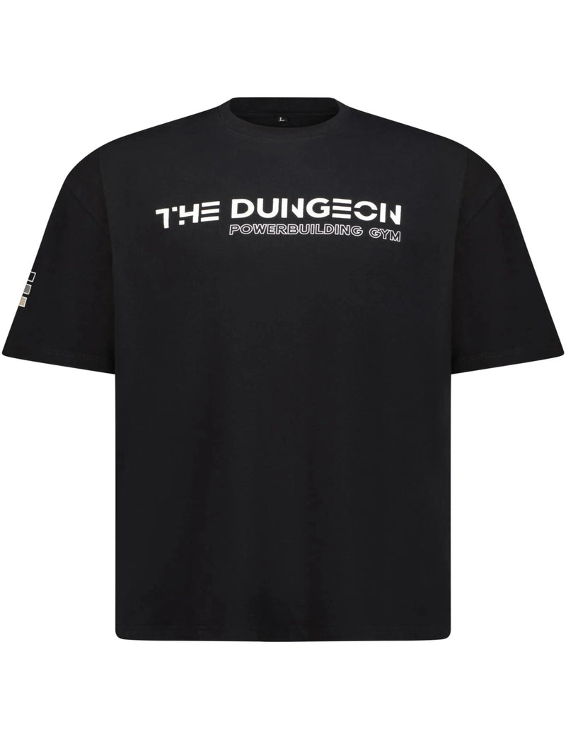 POWERBUILDING Oversized Tee- Black