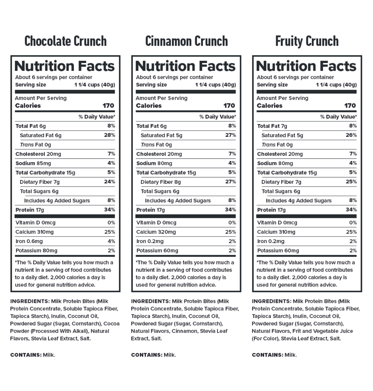 Legion Protein Cereals 3 Flavors