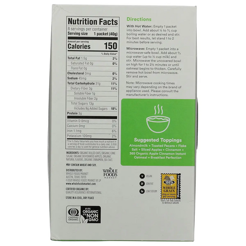 Organic Oats 3 Pack
