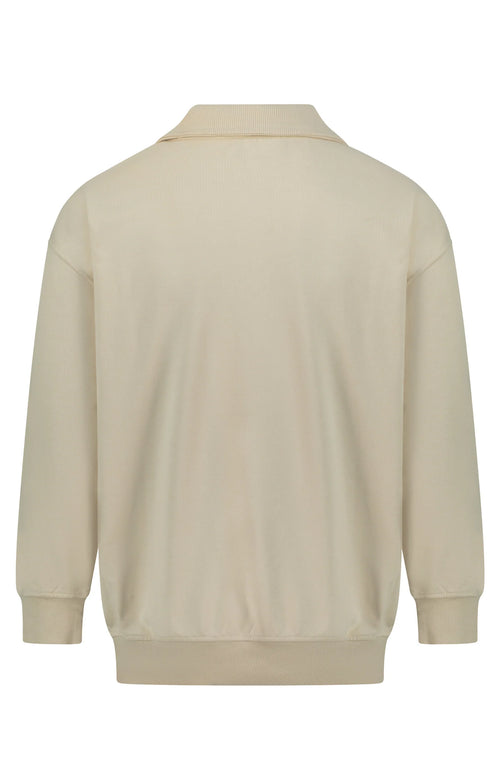DNGN ZIPPER OVERSIZED SWEATSHIRT
