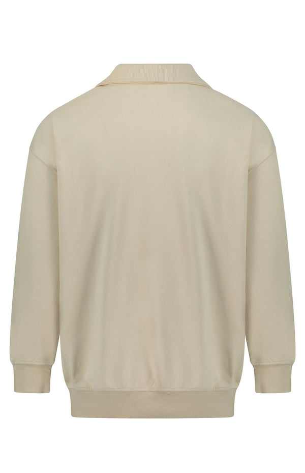 DNGN ZIPPER OVERSIZED SWEATSHIRT