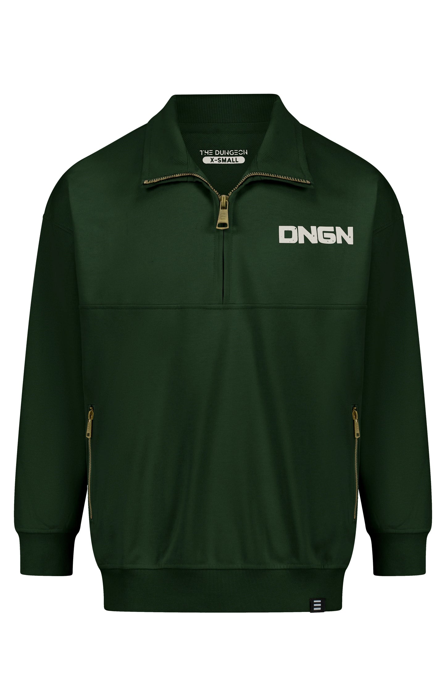 DNGN ZIPPER OVERSIZED SWEATSHIRT