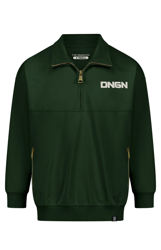 DNGN ZIPPER OVERSIZED SWEATSHIRT
