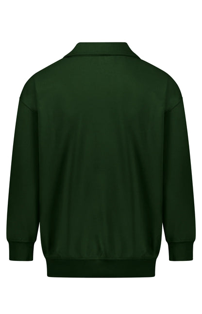 DNGN ZIPPER OVERSIZED SWEATSHIRT