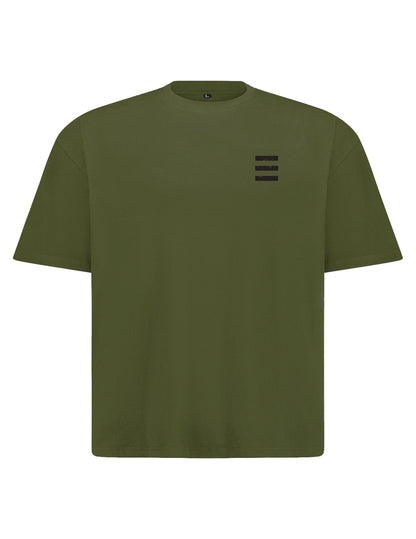 The DNGN Oversized Tee- Olive Green