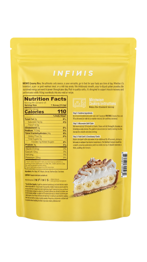 Infinis Cream of Rice - Banana Cream Pie