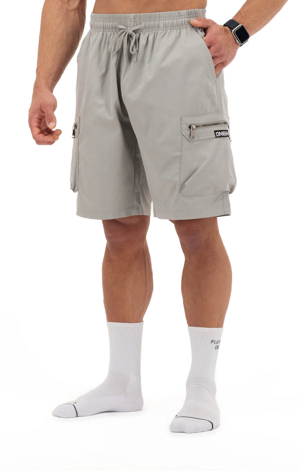 ( pre order ) 
DUNGEON CARGO SHORT - GREY