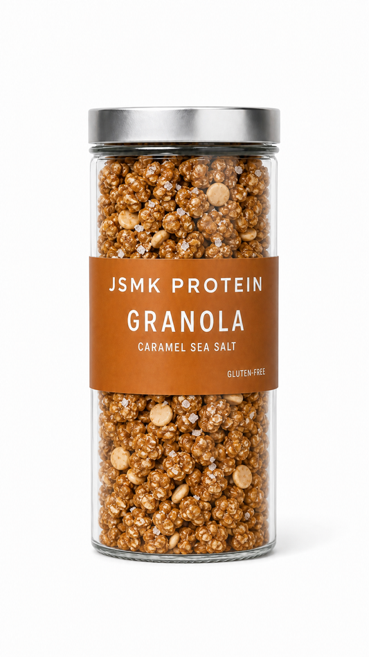 Preorder- JSMK Premium High-Protein Granola- Caramel Sea Salt