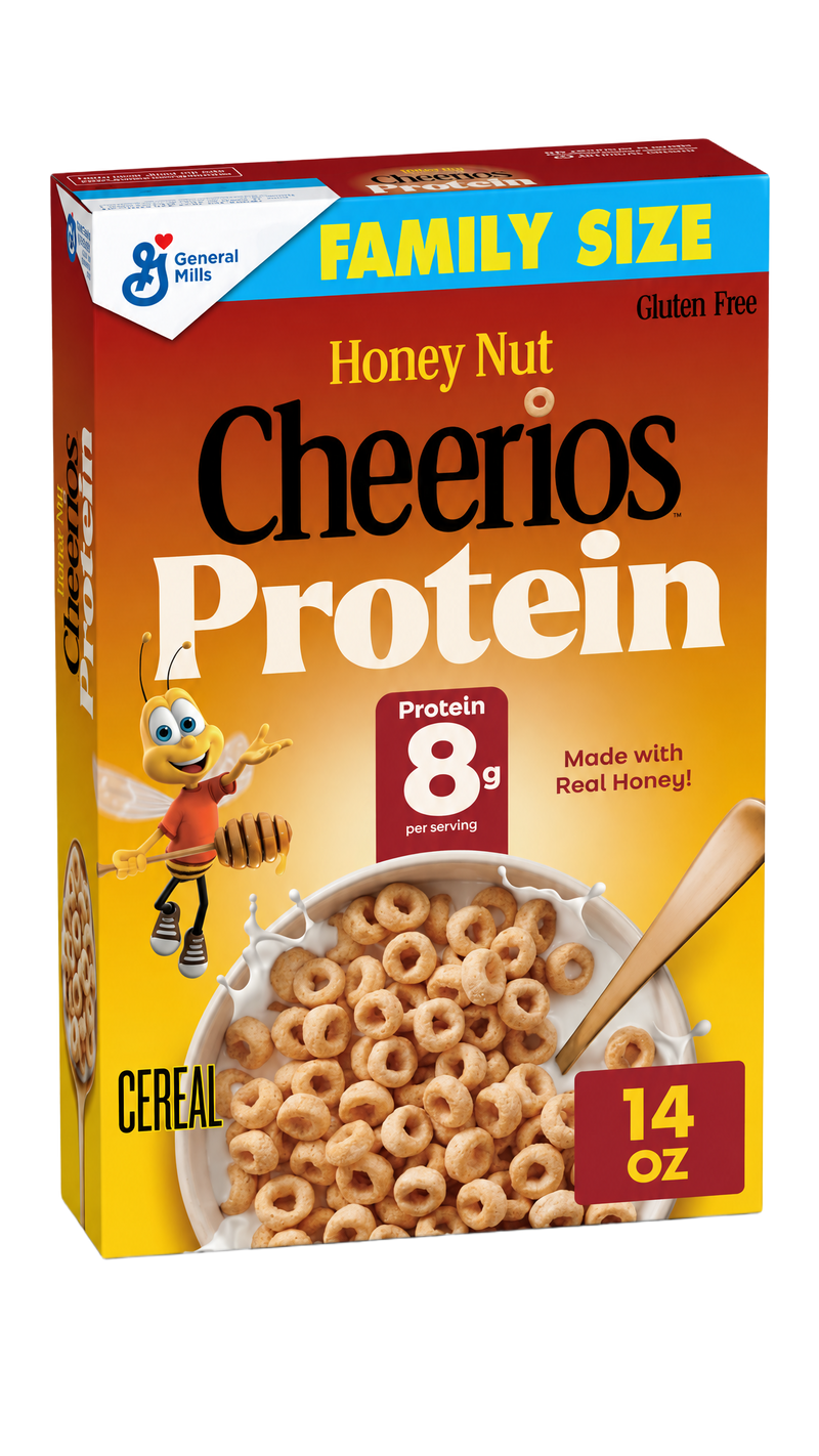 3 Pieces Cheerios Protein Cereal