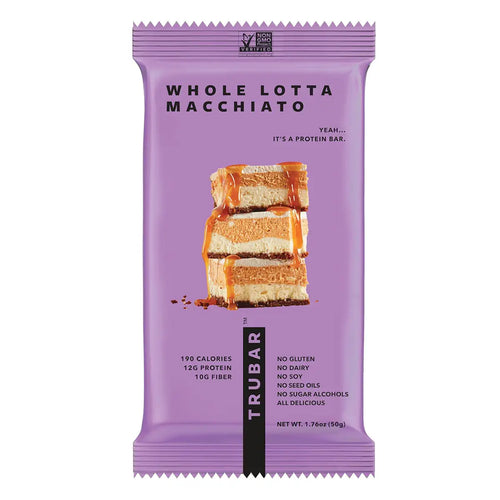 Whole Lotta Macchiato Vegan Protein Bars 12 Pieces