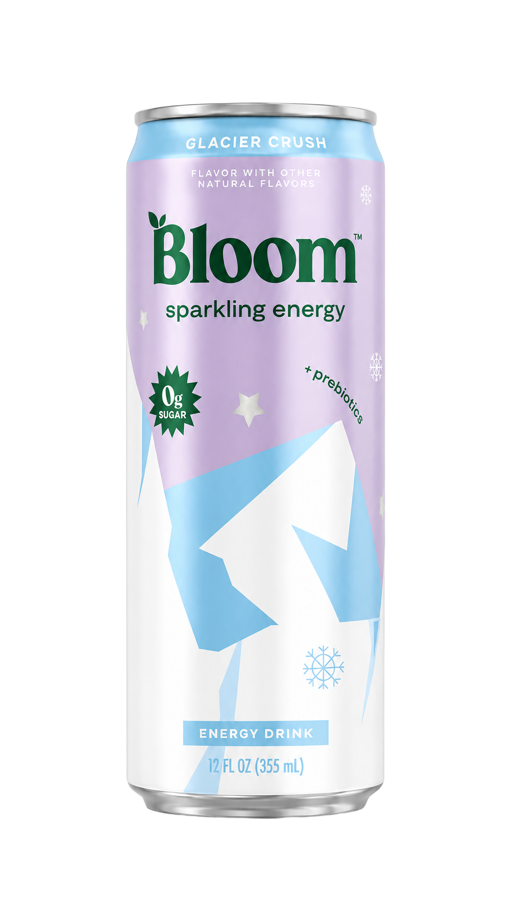 Bloom Sparkling Energy Glacier Crunch