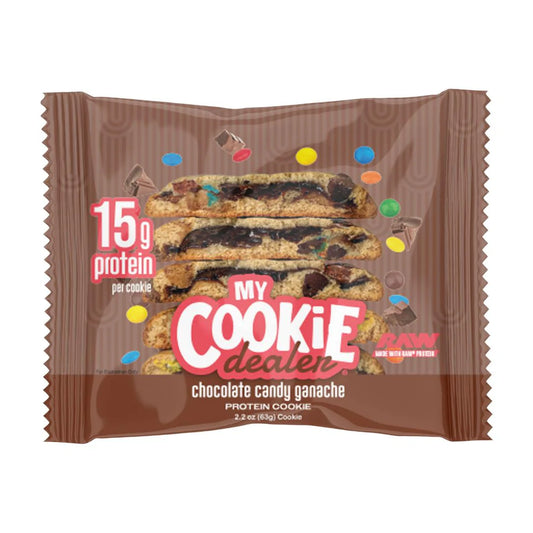 Protein Cookie Chocolate Candy Ganache