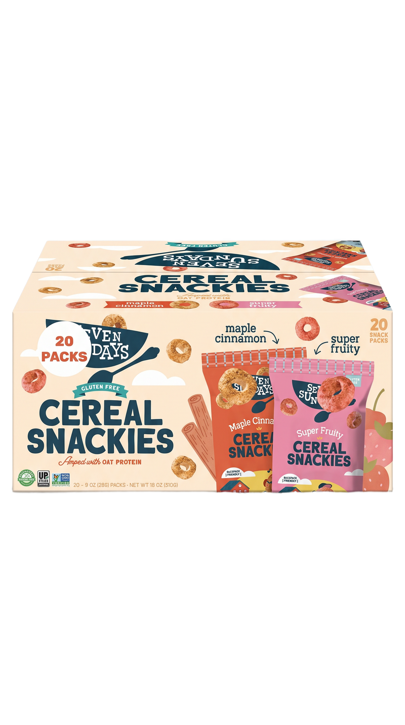 20 Packs Seven Sundays Cereal Snackies