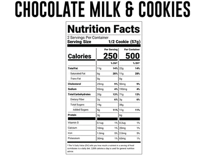 Chocolate Milk & Cookies 4oz Cookie