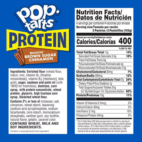Protein Pop-Tarts 16 Pieces