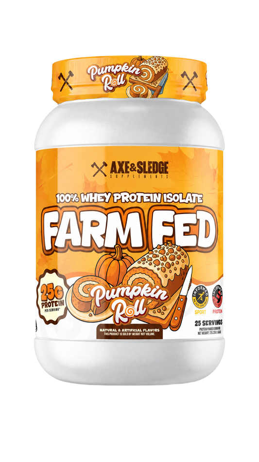 Axe & Sledge Pumpkin Roll protein powder
