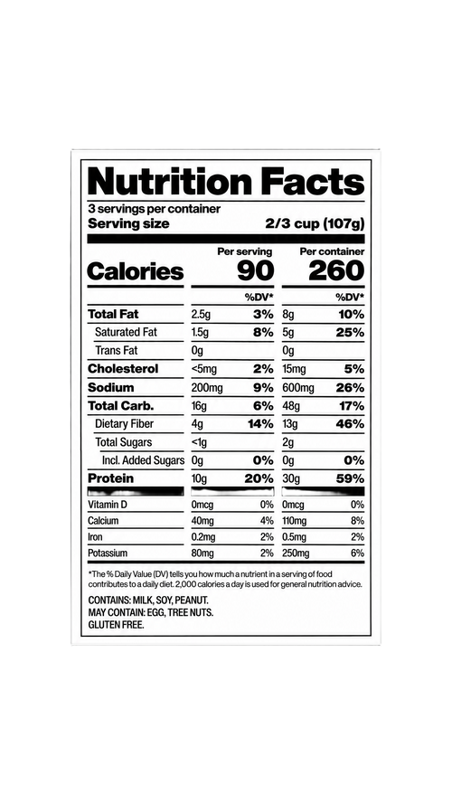 David Protein Frozen Dessert - Triple Peanut Butter (6 Pints)