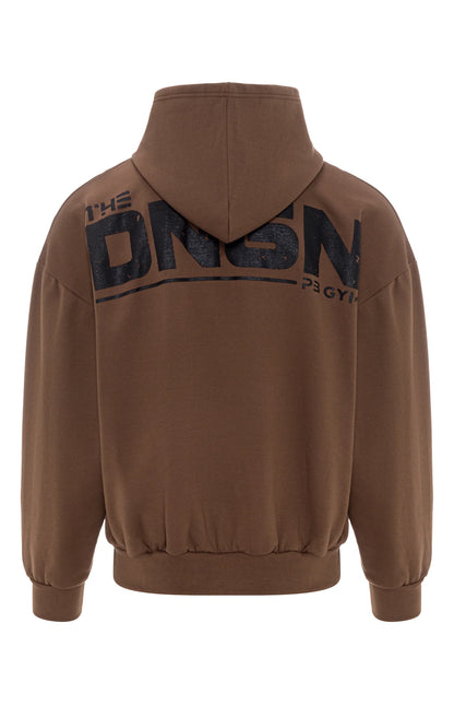 DNGN Oversized Hoodie - Brown