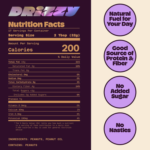 Drizzy Peanut Butter 3 Counts