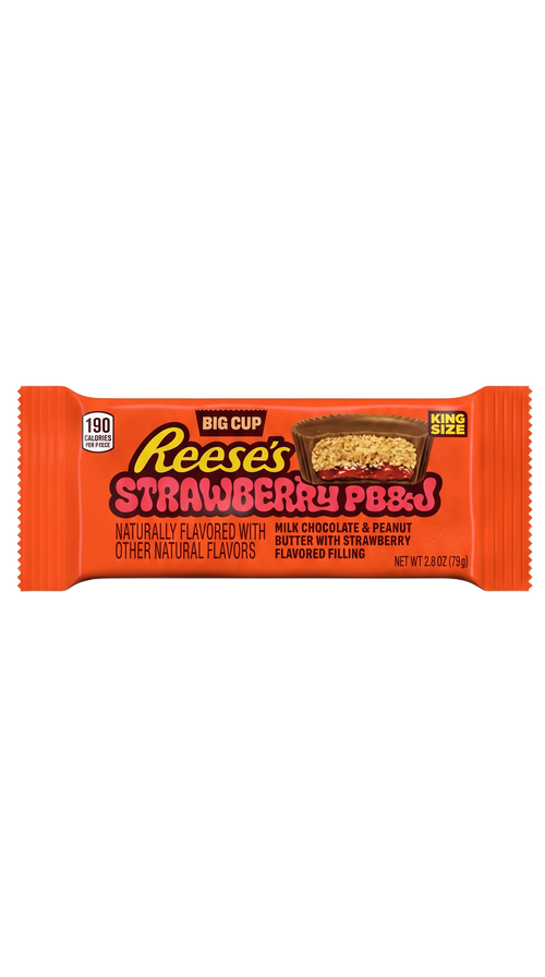 Reese's Strawberry Peanut Butter & Jelly - 8 Pieces