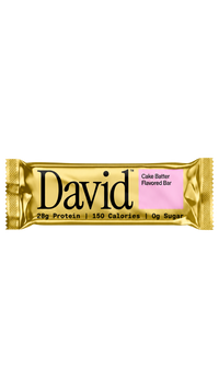 David Protein Bar - Cake Butter (12 Count)