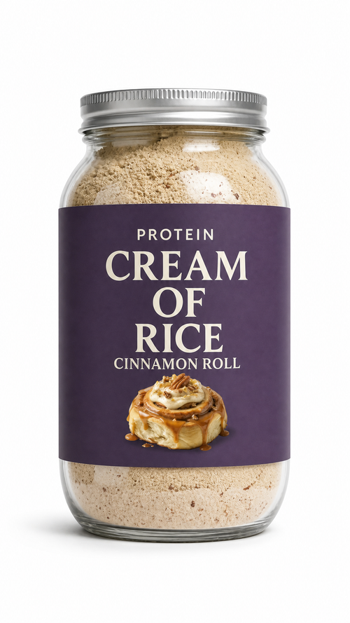 Pre order - 16 Days - Protein cream of Rice - Cinnamon Roll