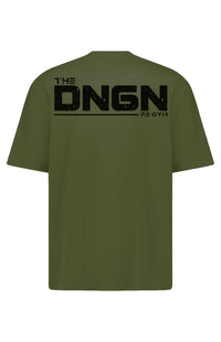 The DNGN Oversized Tee- Olive Green