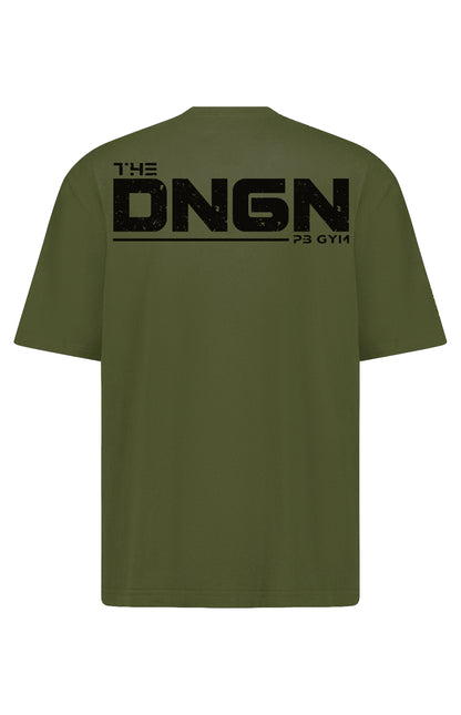 The DNGN Oversized Tee- Olive Green