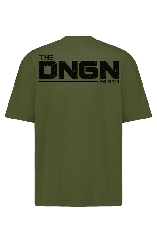 The DNGN Oversized Tee- Olive Green