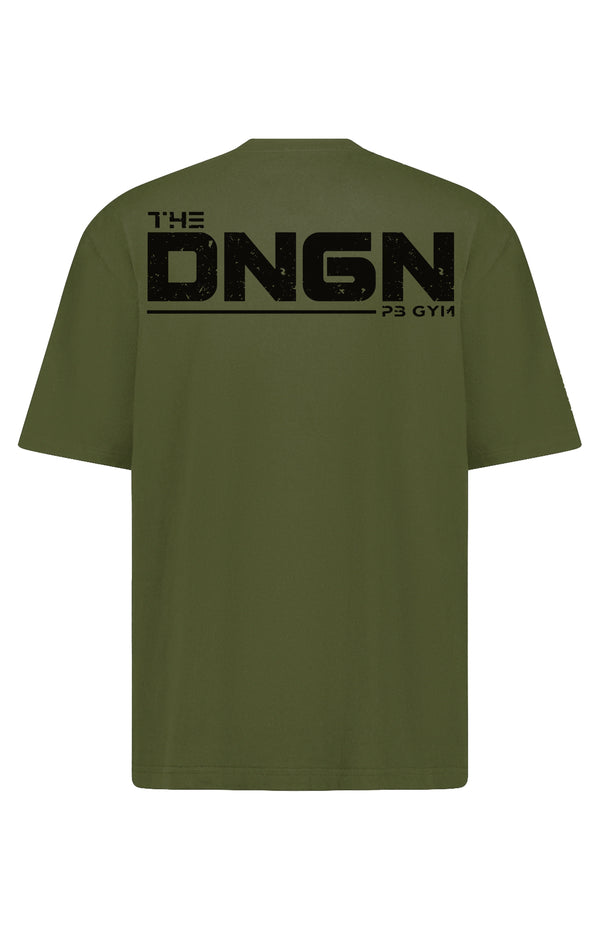 The DNGN Oversized Tee- Olive Green