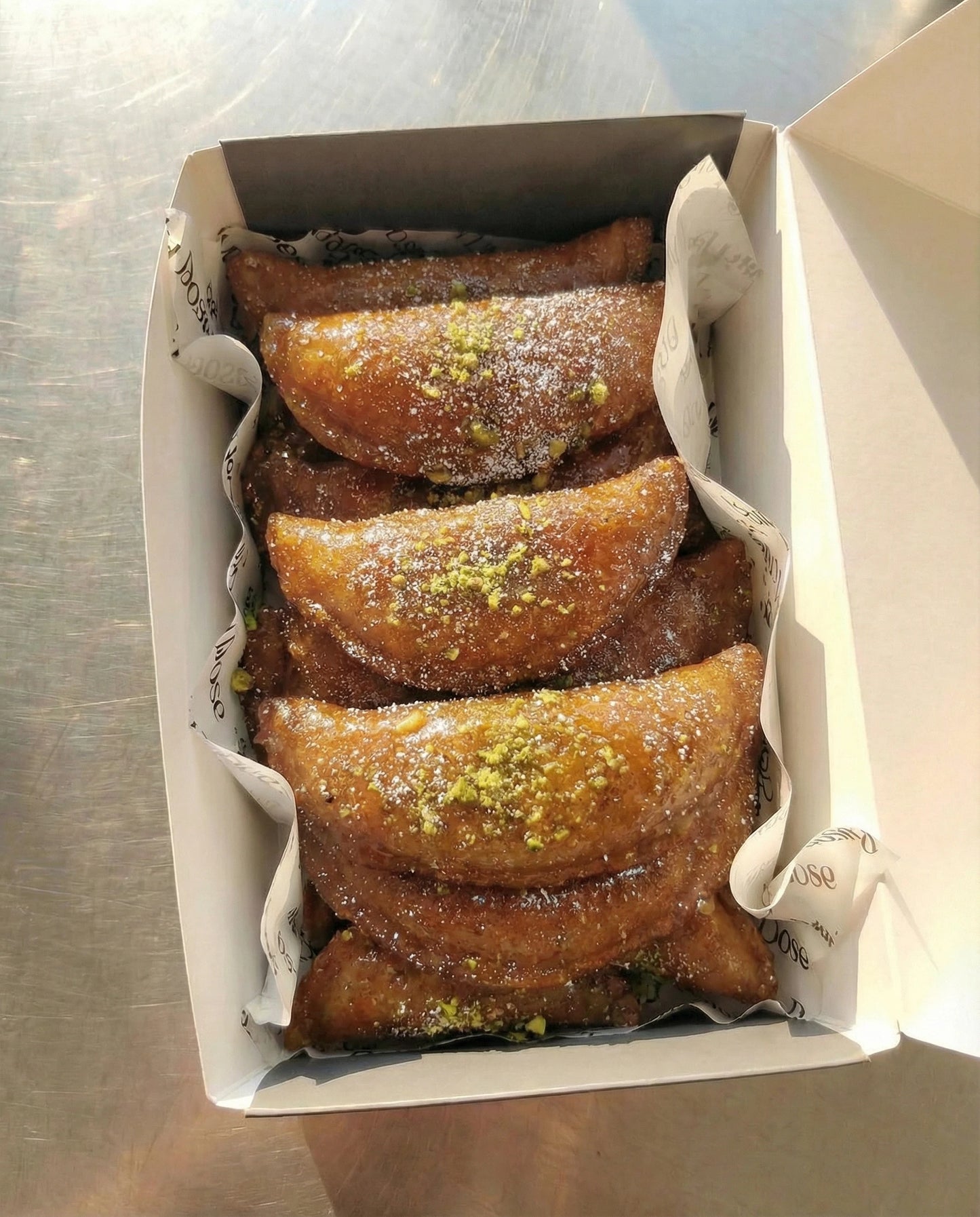 Protein Cheese Qatayef -Air Baked
