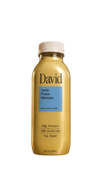 David Protein Milkshake - Vanilla (12 Count)