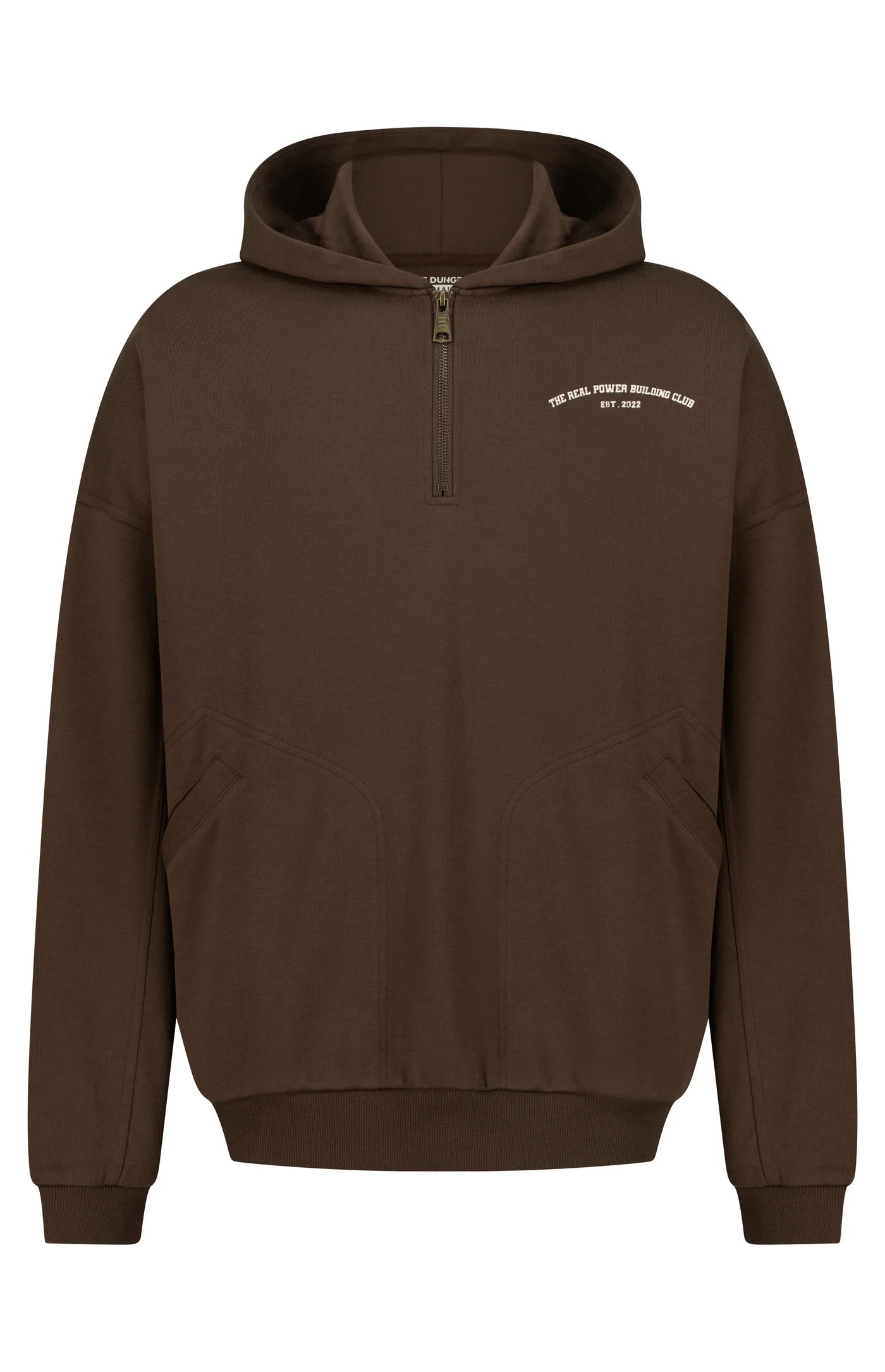 THE REAL POWERBUILDING OVERSIZED - ZIPPER HOODIE