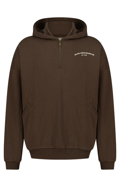 THE REAL POWERBUILDING OVERSIZED - ZIPPER HOODIE
