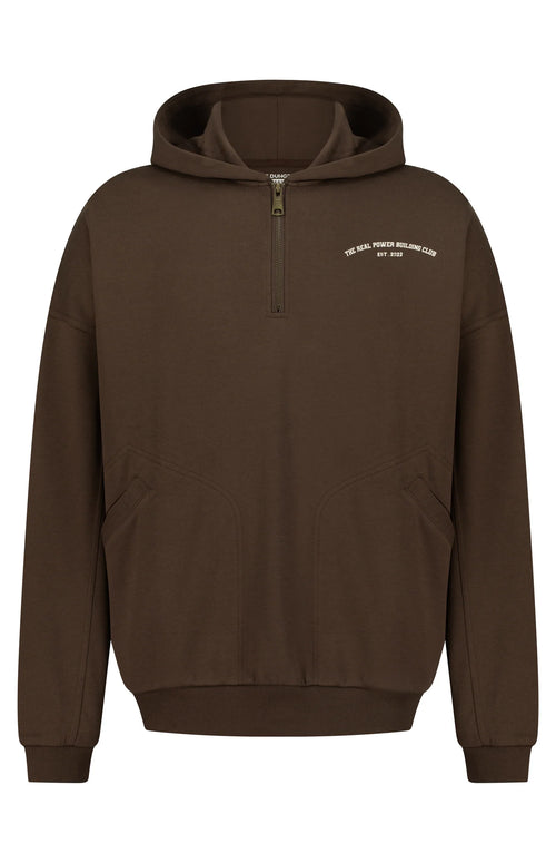 THE REAL POWERBUILDING OVERSIZED - ZIPPER HOODIE