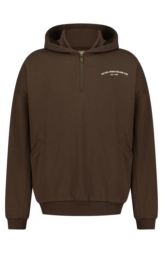 THE REAL POWERBUILDING OVERSIZED - ZIPPER HOODIE