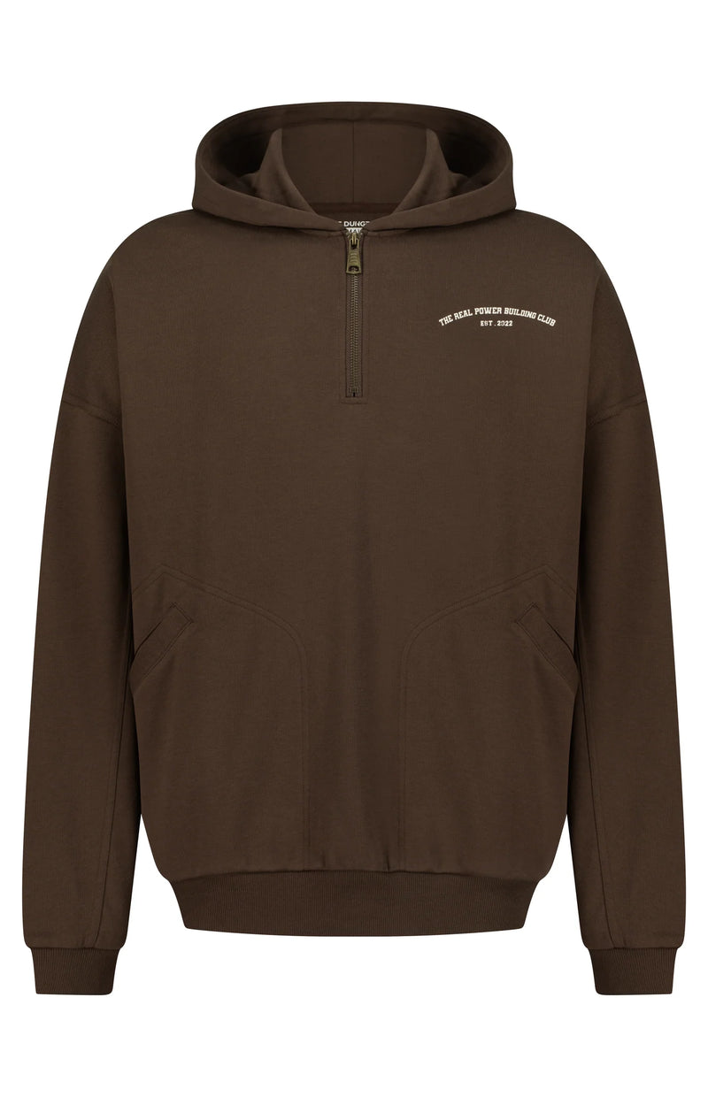 THE REAL POWERBUILDING OVERSIZED - ZIPPER HOODIE