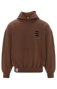 DNGN Oversized Hoodie - Brown