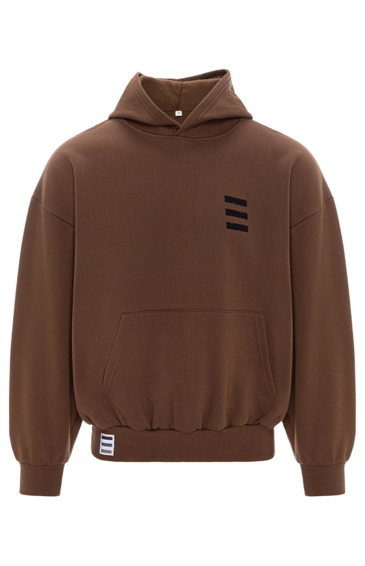DNGN Oversized Hoodie - Brown