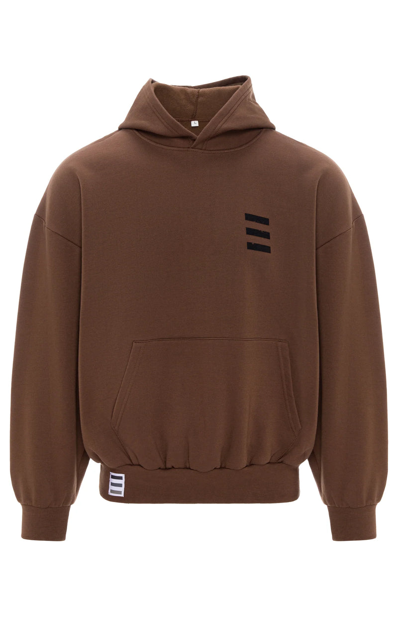 DNGN Oversized Hoodie - Brown