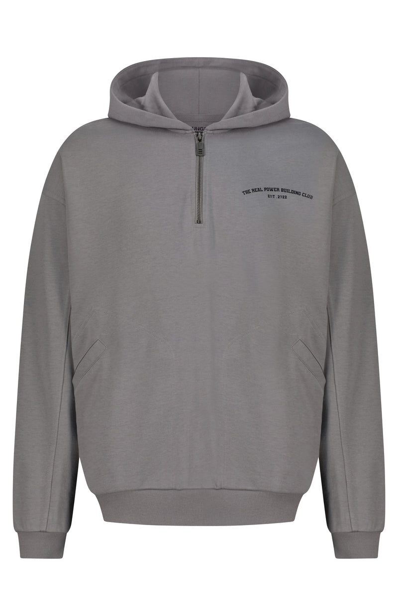THE REAL POWERBUILDING OVERSIZED - ZIPPER HOODIE