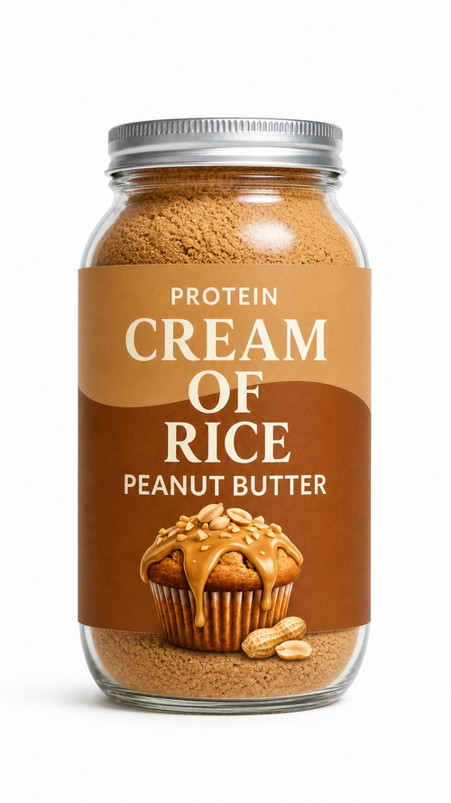 Pre order - Protein Cream Of Rice peanut butter with peanut chips  - 26 Servings- 1183 G