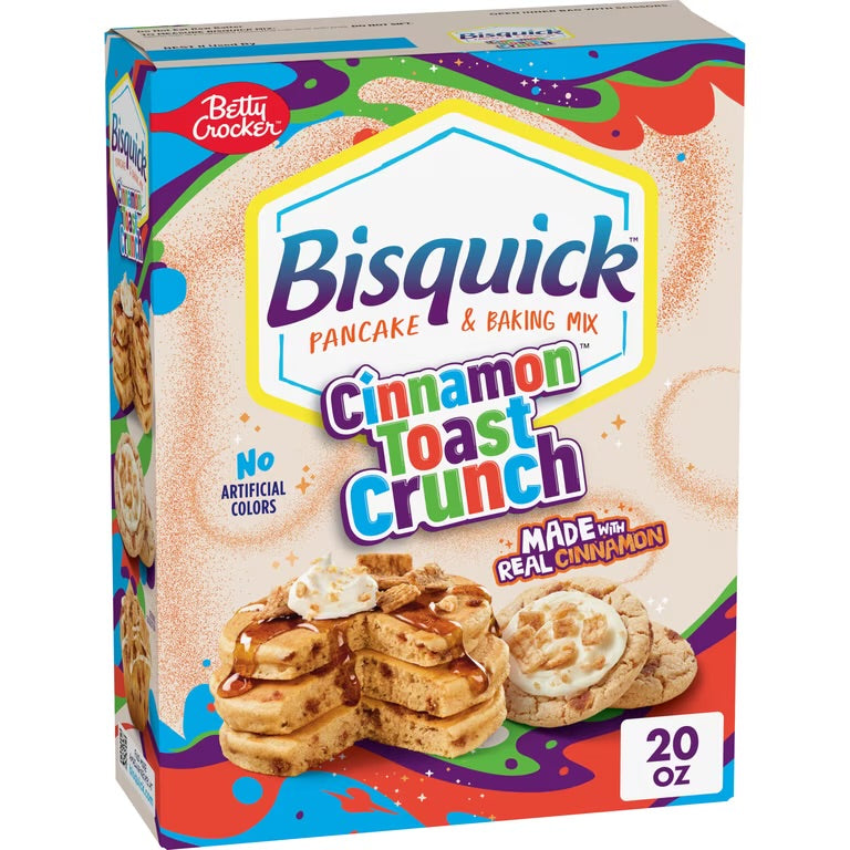 3 Cinnamon Toast Crunch Pancake Mix